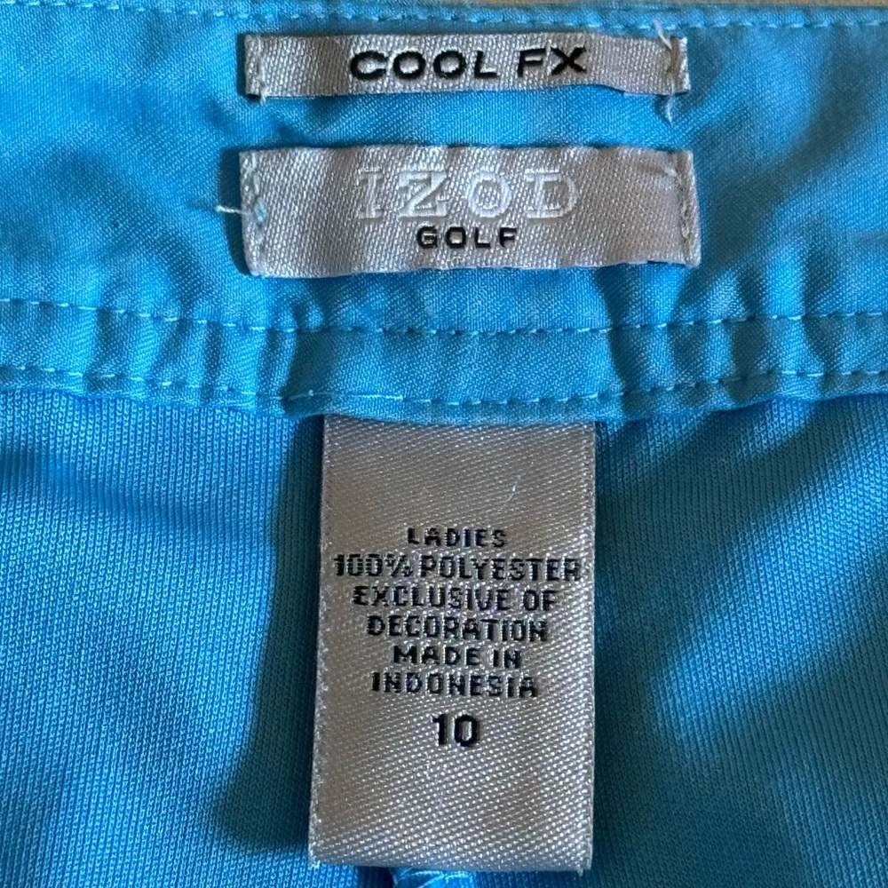Blue Izod Cool FX Golf Skirt Shorts - Picture 13 of 13